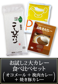 お試し二大カレー食べ比べセット